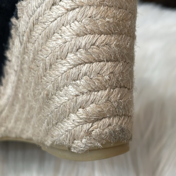 VINCE Sonora Peep Toe Suede Espadrilles - Picture 12 of 12